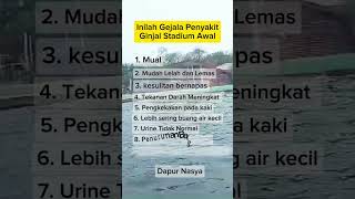 Gejala Penyakit Ginjal Stadium Awal manfaatkesehatan [upl. by Harrie]