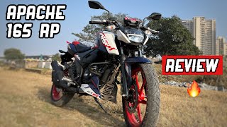 Tvs Apache RTR 165 RP Full Detailed Review 2022  Cons  On Road Price [upl. by Levram]