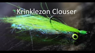 Krinklezon Clouser Minnow fly tying tutorial [upl. by Annmarie]