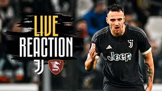 🔴 WATCH NOW JUVENTUS vs SALERNITANA  LIVE REACTION 💪⚪⚫ [upl. by Nomsed]