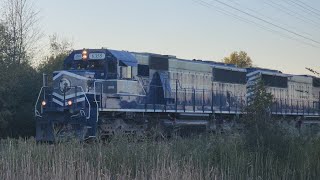 LSRC 6355 LSRC 6356 amp LSRC 4201 Southbound BridgeportBirch Run [upl. by Luaped877]