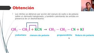 propiedades de los nitrilos [upl. by Haig]