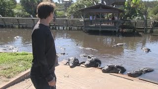 Attractions  The Show  Skunk Ape at Gatorland Raglan Road latest news  Oct 30 2014 [upl. by Adnar]