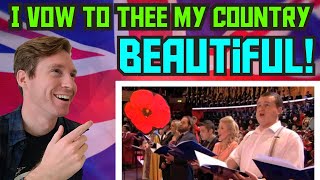 Californian Reacts  I Vow To Thee My Country  Festival of Remembrance [upl. by Weismann932]