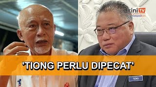 Veteran Umno mahu Anwar pecat Tiong dakwa dia anti bahasa Melayu [upl. by Aserehc]