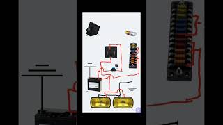 Fog l Light Wiring Diagram Detailed [upl. by Airotel]