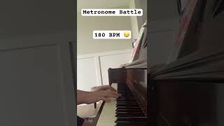 Metronome Battle piano pianomusic funny [upl. by Amein909]