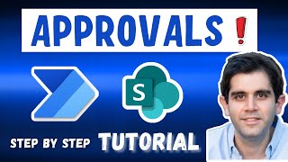 How to build Power Automate Approval Workflows for SharePoint  Step by Step Tutorial [upl. by Corny]