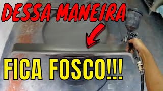 Aplicação de Verniz Fosco [upl. by Elbertina]