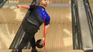 Analysis of the Modern 10Pin Bowling Swing and Release 2 by Dean Champ [upl. by Jolda933]