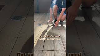 So Easy Install Deck by Yourself wpc mexytech garden backyard wood deck decking outdoors [upl. by Lorine]