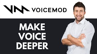 How To Make Voice Deeper in Voicemod on Mac  Deepen Your Voice  Voicemod Tutorial [upl. by Luba436]