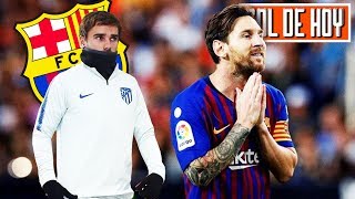 La confesión de Griezmann El Barca y Messi I ѦMENAZѦ del Madrid a la UEFA [upl. by Yelkrab]