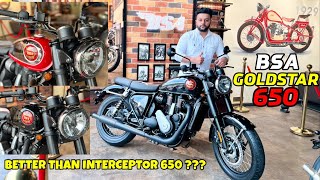 All New BSA GOLDSTAR 650 Detailed Review 😍 BSA GOLDSTAR 650 Price  Colour  Top Speed  Mileage [upl. by Reggy]