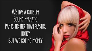 Lady Gaga  Beautiful Dirty Rich Lyrics [upl. by Kcyrred961]