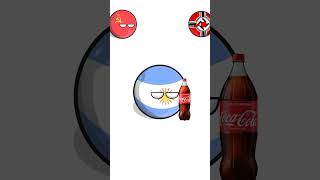 POV QUANDO VC CANTA A MÚSICA DA COCA COLA countryballs naoflopa [upl. by Okoy]