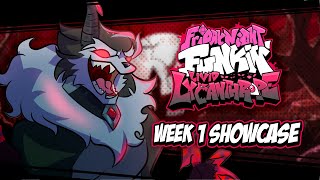 Friday Night Funkin Livid Lycanthrope Week 1 Showcase [upl. by Herculie]