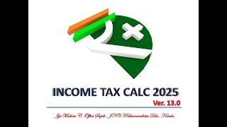 Income tax calculator 2025 Ver 131 [upl. by Aicilana]