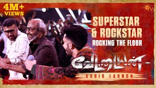 Anirudhs Electrifying Performance for Manasilayo  Vettaiyan Audio Launch  Rajinikanth  Sun TV [upl. by Cud]