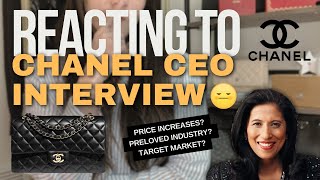 Reacting to rare Bloomberg interview with Leena Nair CEO of Chanel 😶 5 main takeaways chanel [upl. by Ginder633]