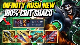 New Oneshot Shaco Build for S14 Split 2 League of Legends Full Gameplay  Infernal Shaco [upl. by Greenquist]