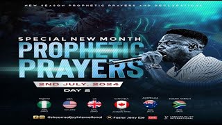 JULY SPECIAL NEW MONTH PROPHETIC PRAYERS  DAY 2  NSPPD  2ND JULY 2024 [upl. by Ambrogino467]