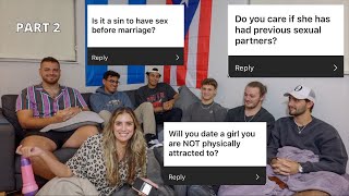 asking CHRISTIAN guys questions girls are too afraid to ask PART 2 [upl. by Perusse]