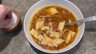 Crash Course Cooking  Pasta Fagioli and Grilled Cheese  1302022 [upl. by Atterual]