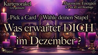 💛 Was erwartet DICH im Dezember 💛 Pick a Card 💛 [upl. by Varick]