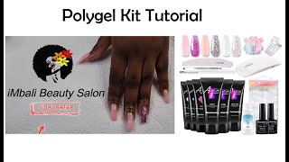 Misscheering AcrylGel Easy Polygel Kit Tutorial  iMbali Beauty Salon [upl. by Lieberman]