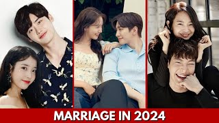 TOP KOREAN ACTOR WHO ARE SET TO GET MARRIED IN 2024  kdrama kpop marriage [upl. by Pitchford]