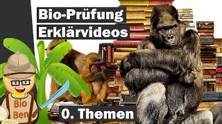 Überblick der Inhalte im Thema Evolution  0 BioBen Erklärvideos zu Schöpfung und Evolution [upl. by Anigal]