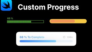 SwiftUI Dynamic Progress Bar [upl. by Burtie]