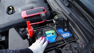 Jump starting car with no battery  AUDEW jump starter [upl. by Leis]