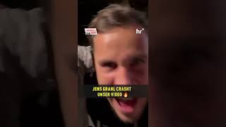 POV Du filmst unser Video und Jens Grahl crasht rein 🔥  Eintracht Frankfurt dfbpokal [upl. by Acinimod]