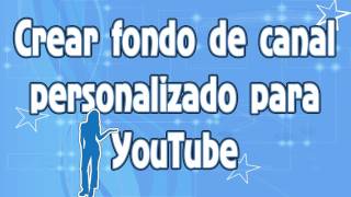 Tutorial Photoshop Crear un fondo de canal para YouTube paso a paso [upl. by Prichard]