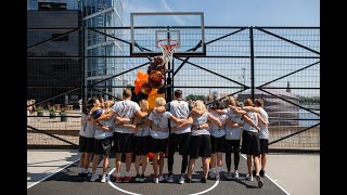 Swedbank 3x3 basketbola laukuma atklāšanas svētki [upl. by Serdna]