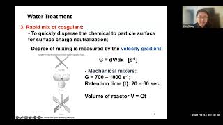 Class 13 Coagulation Flocculation Sedimentation and Sand Filtration [upl. by Becki]