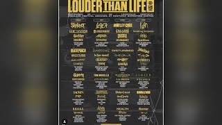 SLAYER reunites at Louder than Life 2024 Full lineup announced [upl. by Eldnik520]