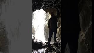 Cavern Cascade Hafod Estate Pontarfynach Ceredigion Wales [upl. by Trembly930]