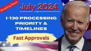 Good News USCIS Form I130 New Processing Time June 2024  Green Card for Spouse Parent amp Children [upl. by Ahseinat]