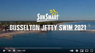 Sunsmart Busselton Jetty Swim 2021 Event Highlights [upl. by Maiocco]