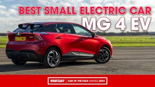 MG 4 EV 5 reasons why it’s our 2024 Best Small Electric Car  What Car  Sponsored [upl. by Notyal467]