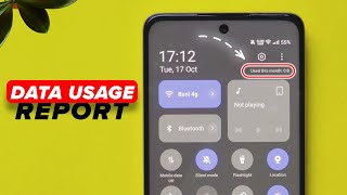 How to Enable Monthly Data Usage Report in Realme Mobiles [upl. by Ahsekim]