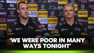 Cleary short of words after big defeat  Panthers Press Conference  Fox League [upl. by Eladnwahs]