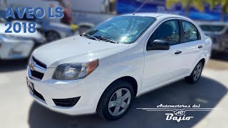 Chevrolet Aveo LS 2018 en Campestre [upl. by Anastatius]