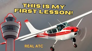 Real Life Emergency Instructor Passes Out Student Pilots Panic Takes Over REAL ATC [upl. by Pascia]