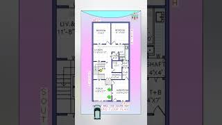 24X50 EAST FACING 🏠 PLAN 1200SQFTknowledgewalleducation [upl. by Mojgan]