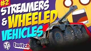 2 Streamers vs Wheeled Vehicles  World of Tanks [upl. by Dahlstrom]