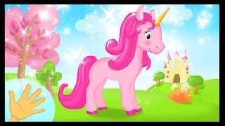 La comptinette de la licorne  Comptines à gestes avec les princesses  Titounis [upl. by Aihpos]